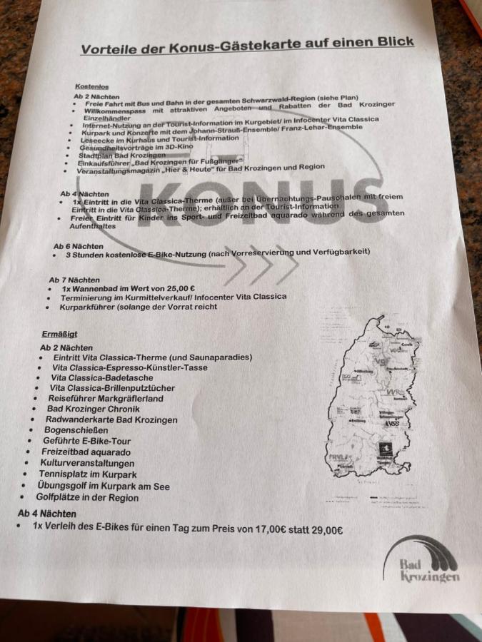 Haus Annabell Diese Unterkunft Steht Baufirmen Nicht Zur Verfuegung Bad Krozingen Exterior foto
